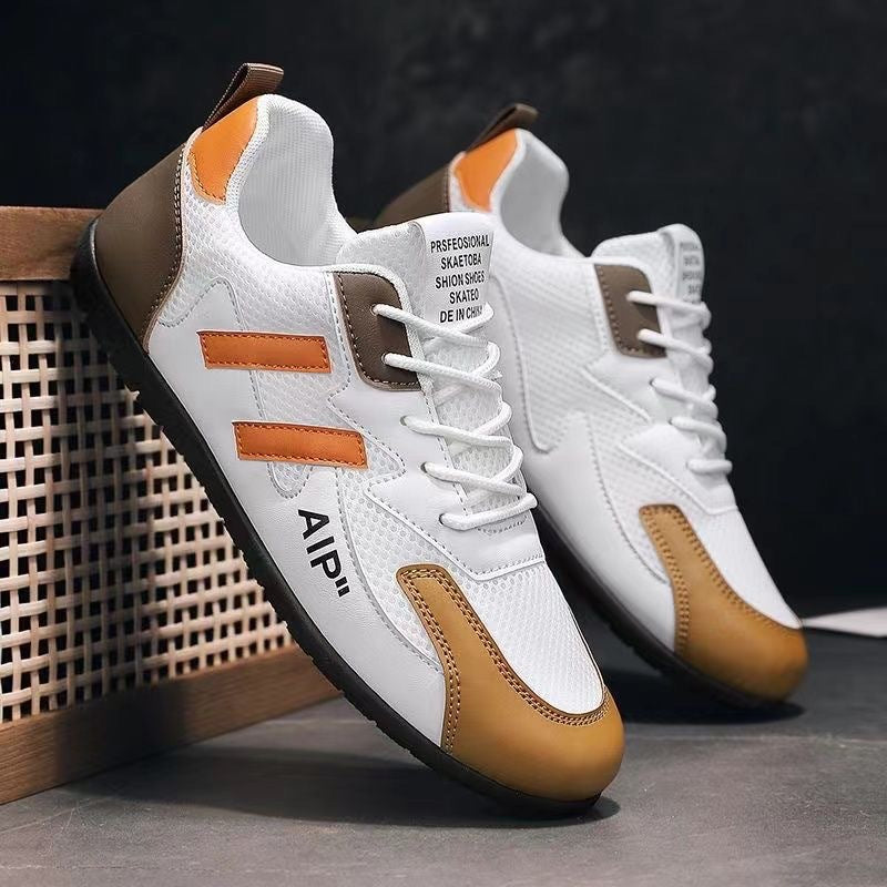 Damen Sportliche Sneakers mit atmungsaktivem Mesh-Obermaterial und rutschfester Sohle EB