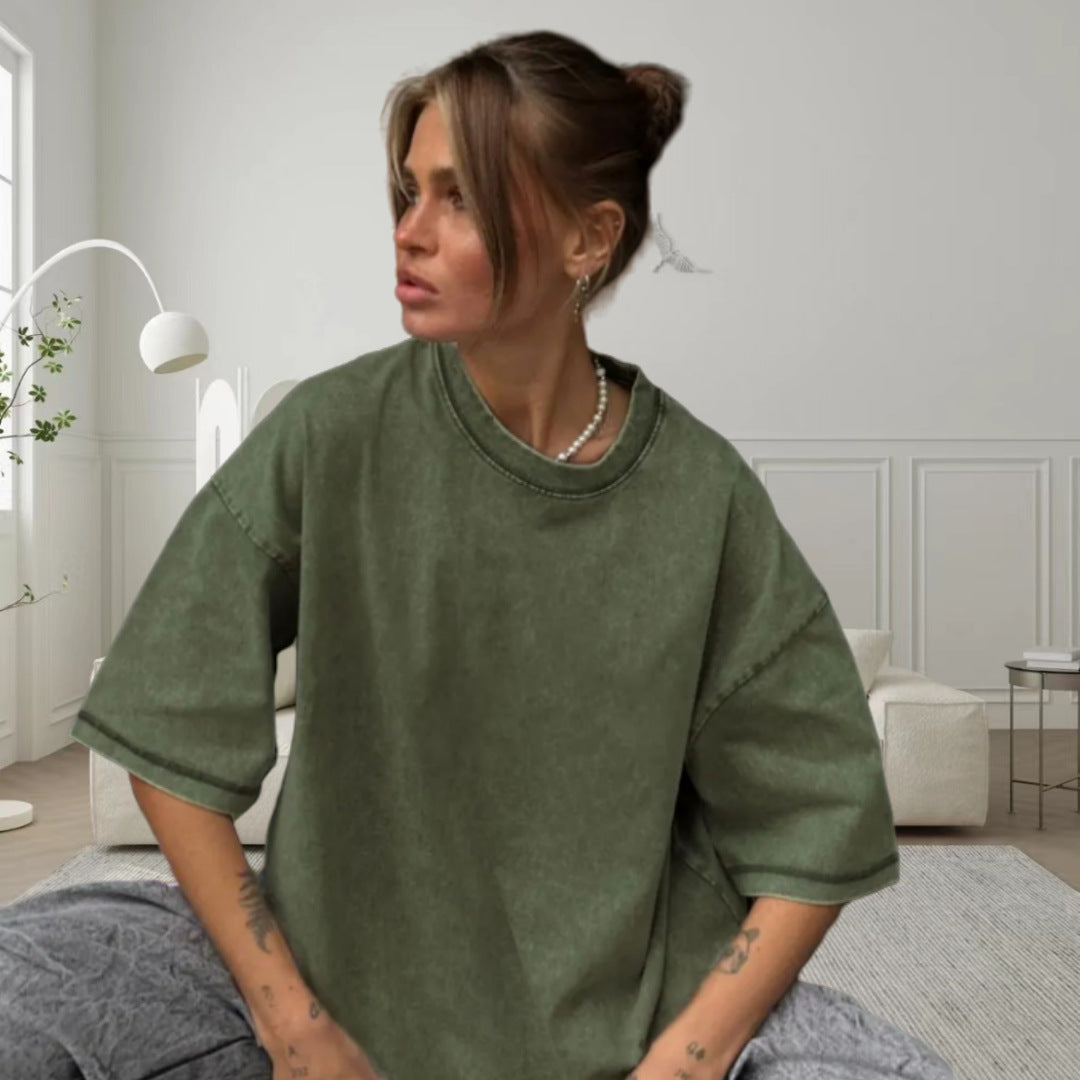 Damen Oversized Kuschelshirt EB