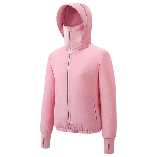 Unisex nan leichte atmungsaktive Kapuzenjacke mit winddichter Thermofütterung R&B
