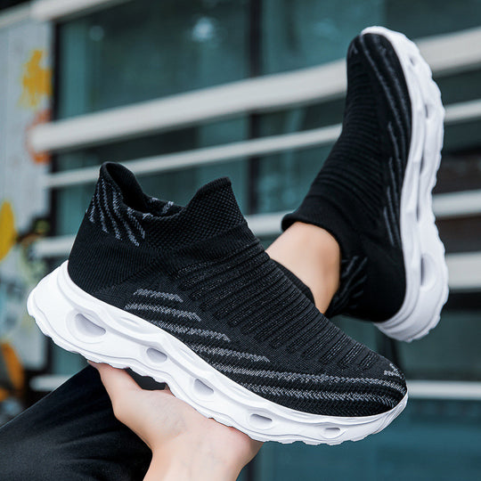Damen Sportliche Knit Sneakers mit ergonomischer Dämpfungstechnologie EB