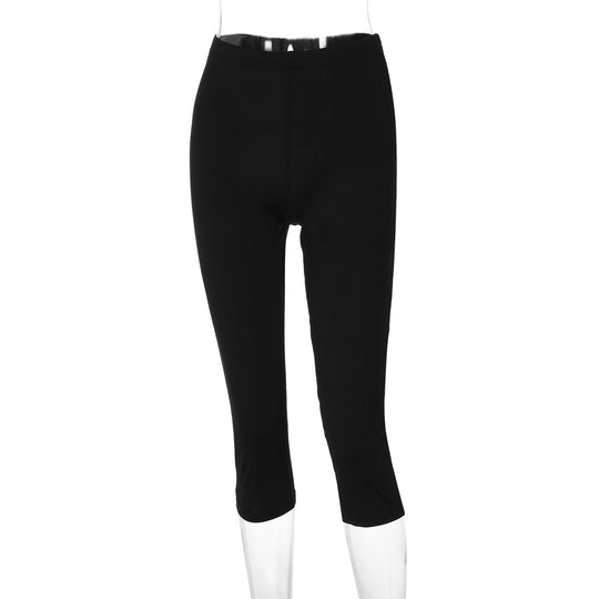 Damen Leggings im trendigen Leo-Muster mit komfortablem Stretch EB