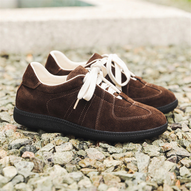 Damen Elegante und bequeme Wildleder Sneakers EB