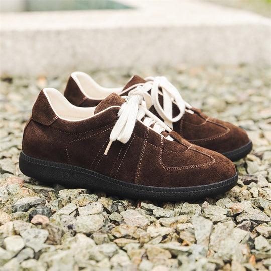 Damen Elegante und bequeme Wildleder Sneakers EB
