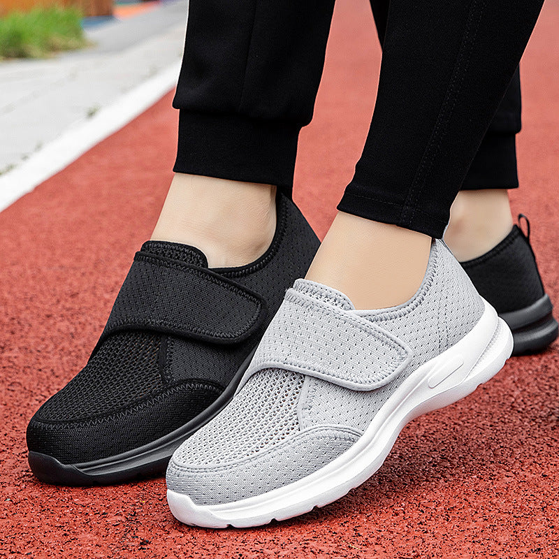 Damen Atmungsaktive Klettverschluss Sneakers EB