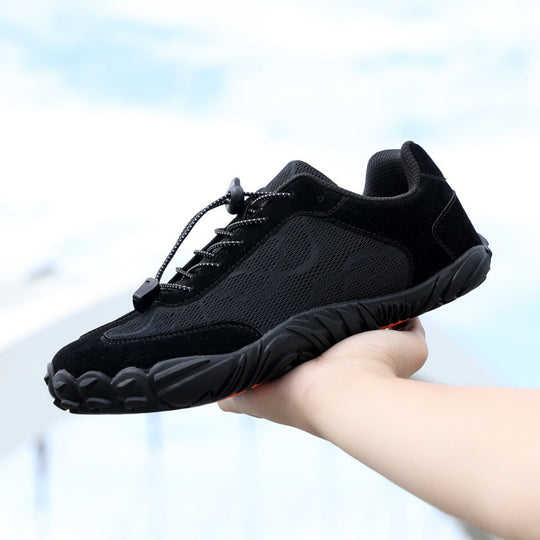 Damen Laufschuhe mit atmungsaktivem Mesh-Obermaterial und dämpfender Sohle EB