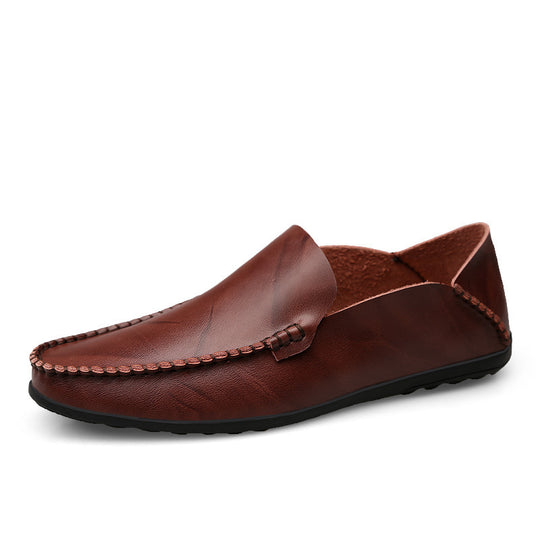 Damen Modische Mokassins aus hochwertigem Leder mit ergonomischer Passform EB
