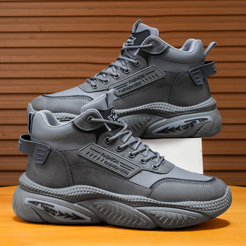 Damen High-Top Sneakers mit ergonomischer Dämpfung und rutschfester Sohle EB