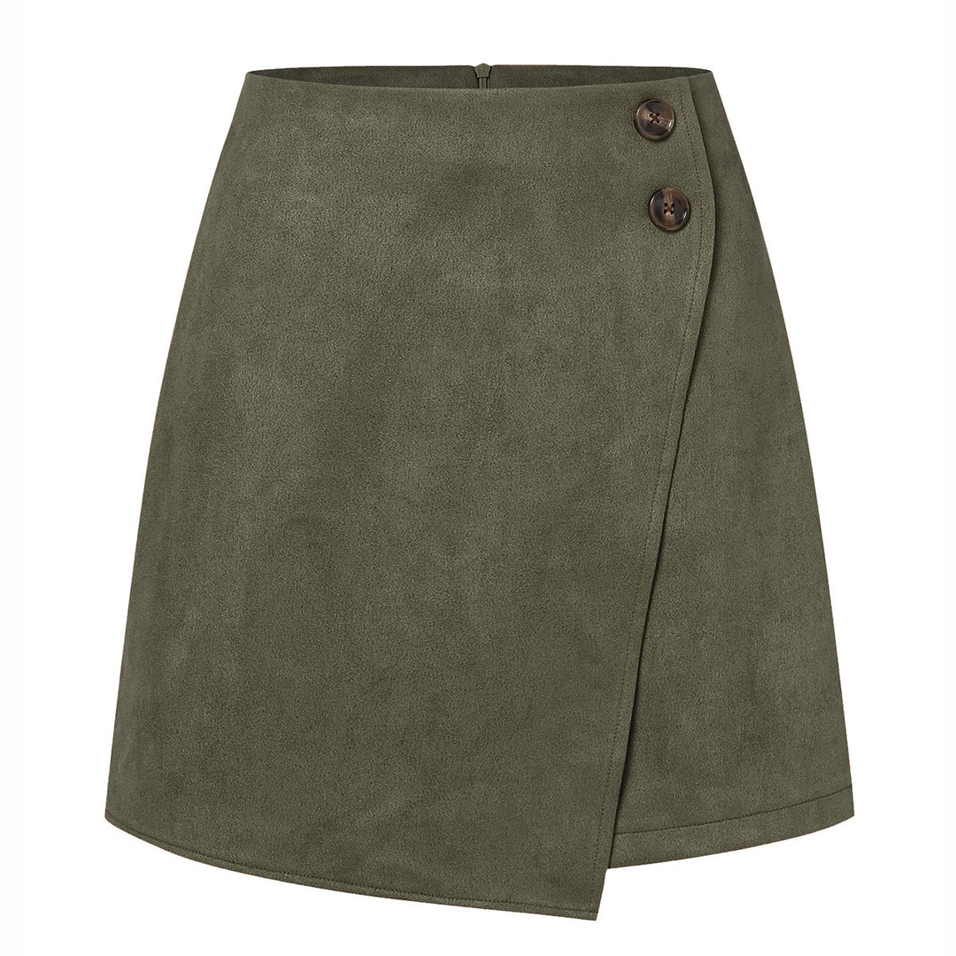 Damen Wickelrock aus hochwertigem Mikrofaser EB