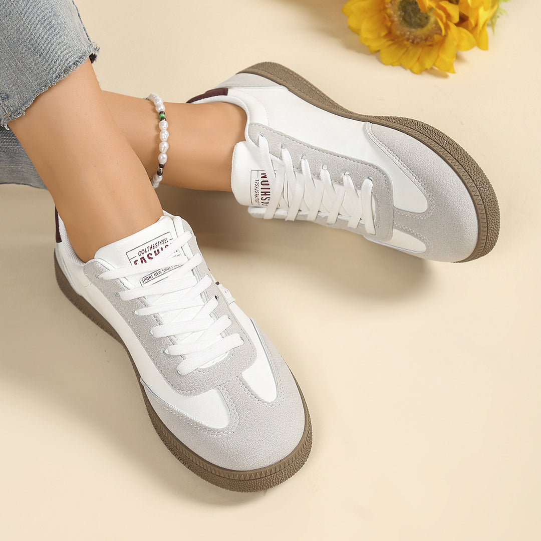 Damen Freizeit-Sneaker mit rutschfestem Fußbett und atmungsaktivem Obermaterial EB