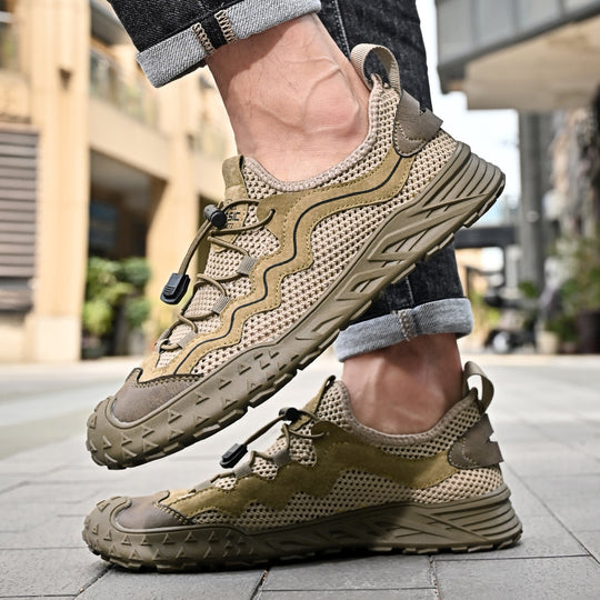 Damen Atmungsaktive Freizeitschuhe mit Schnellschnürsystem EB