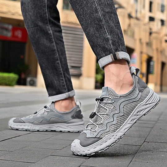Damen Atmungsaktive Freizeitschuhe mit Schnellschnürsystem EB