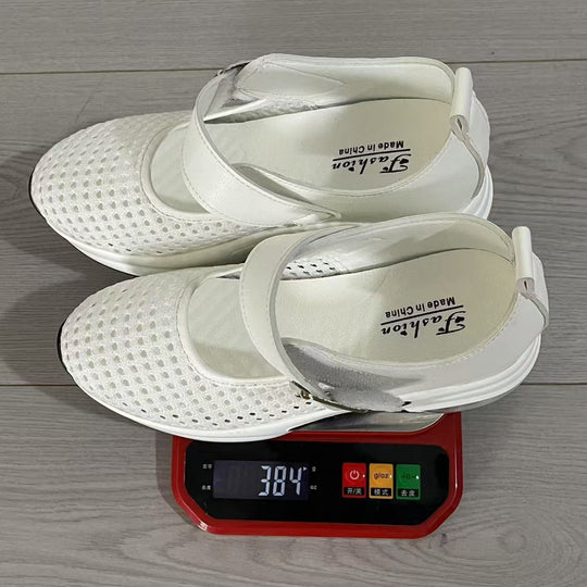 Damen Atmungsaktive Sneaker mit verstellbarem Riemen und dämpfendem Fußbett EB