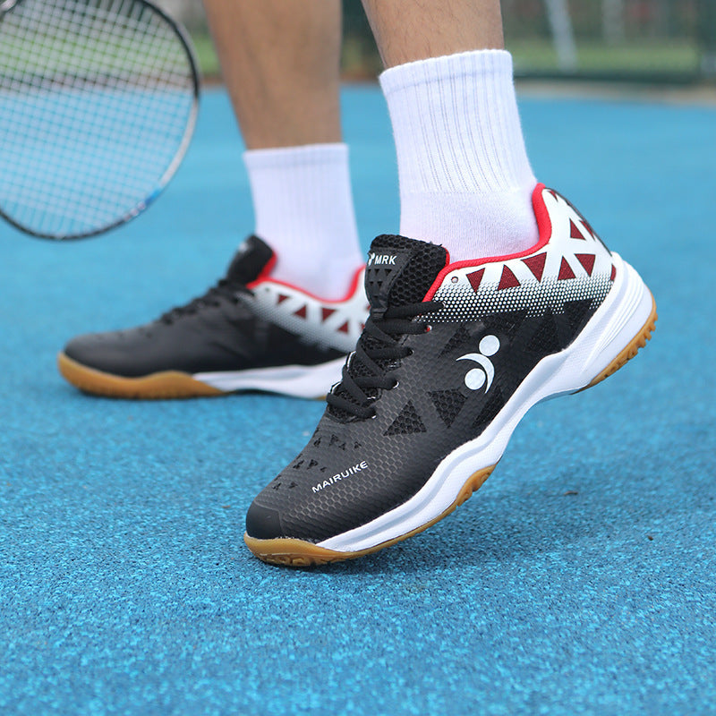 Unisex Indoor-Court-Sneaker mit griffiger nicht abfärbender Gummisohle und verstärkter Zehenkappe EB