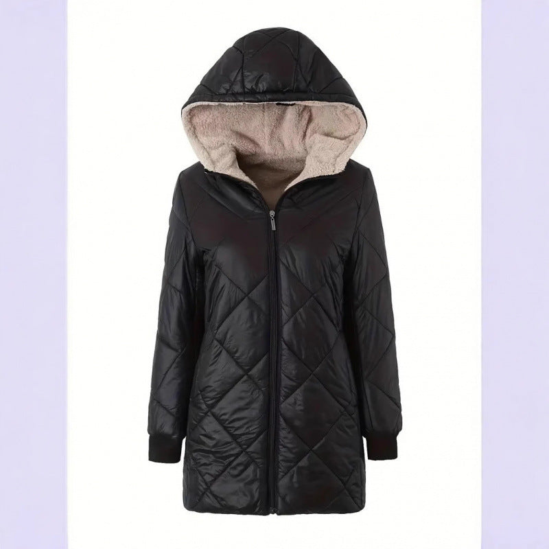 Damen gesteppte Winterjacke EB