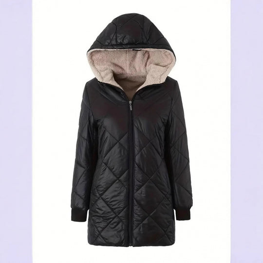 Damen gesteppte Winterjacke EB