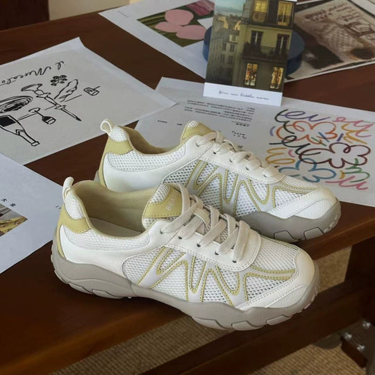 Damen Sportliche Sneakers mit dämpfendem Komfort und atmungsaktiver Konstruktion EB