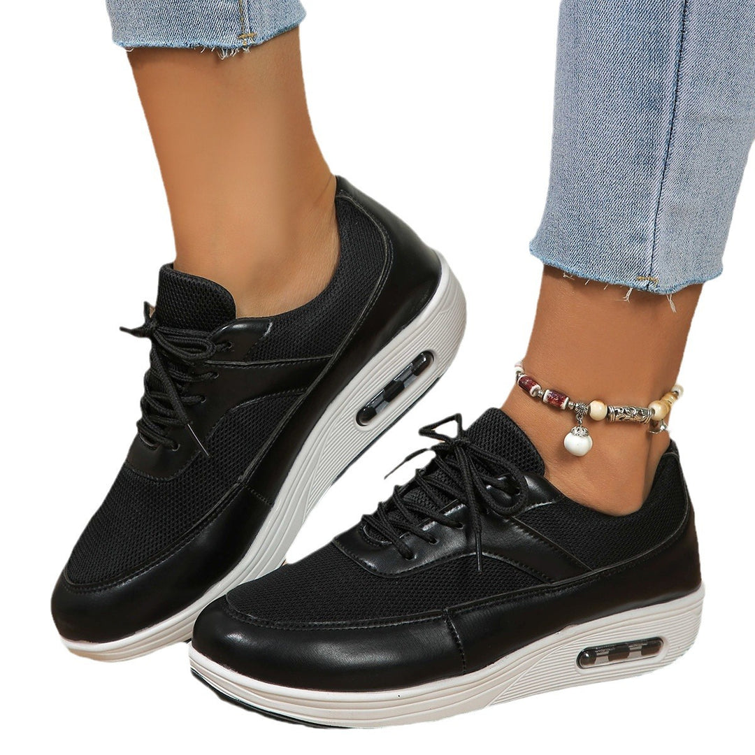 Damen Sportliche Air-Optimierte Sneakers mit atmungsaktivem Netzobermaterial EB