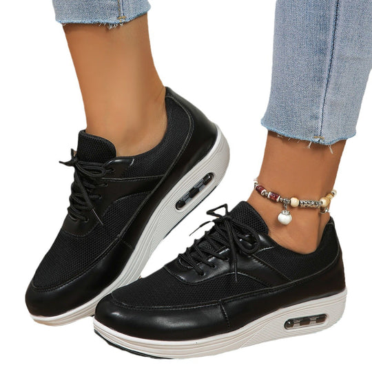 Damen Sportliche Air-Optimierte Sneakers mit atmungsaktivem Netzobermaterial EB