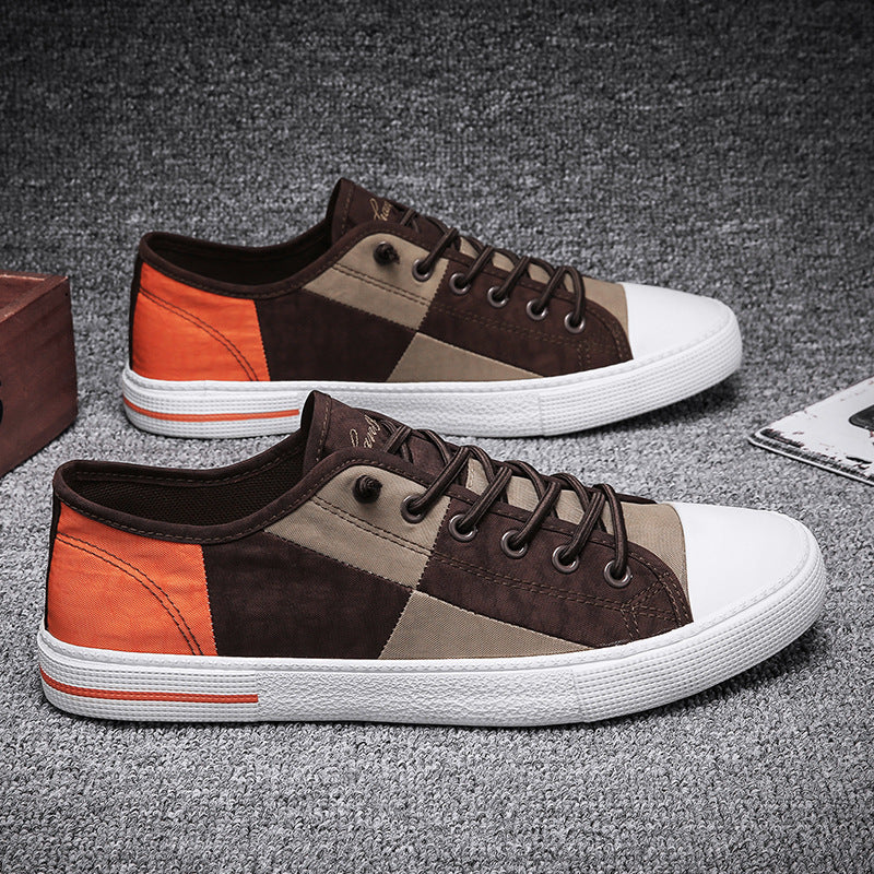 Damen Modische Sneakers mit farbenfrohem Design und atmungsaktiven Eigenschaften EB