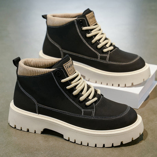 Herren Modische Stiefeletten mit rutschfester Sohle EB