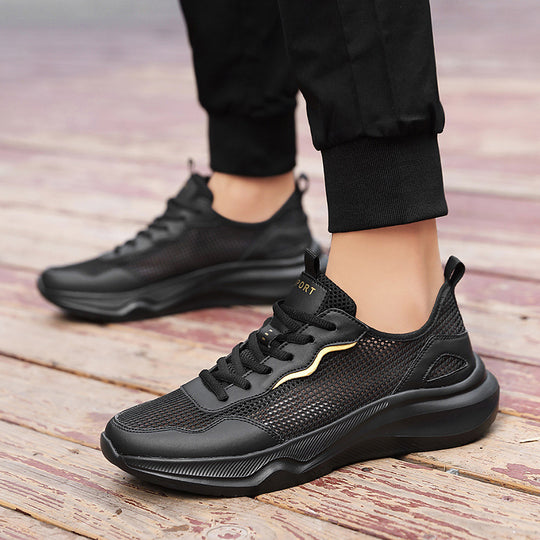 Damen Sportliche Mesh-Laufschuhe mit dämpfender Sohle EB