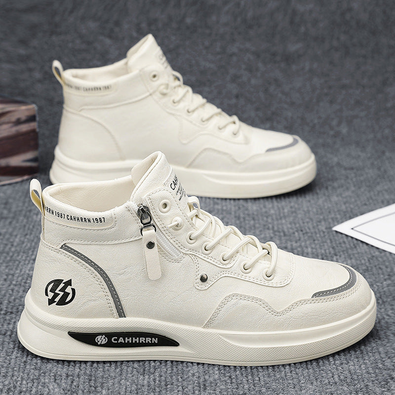 Damen hochwertige High-Top Sneakers mit strapazierfähigem Obermaterial und modischem Design EB