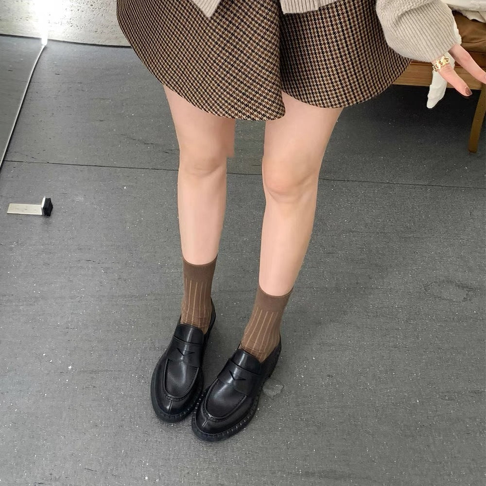 Damen Elegante Lederschuhe EB