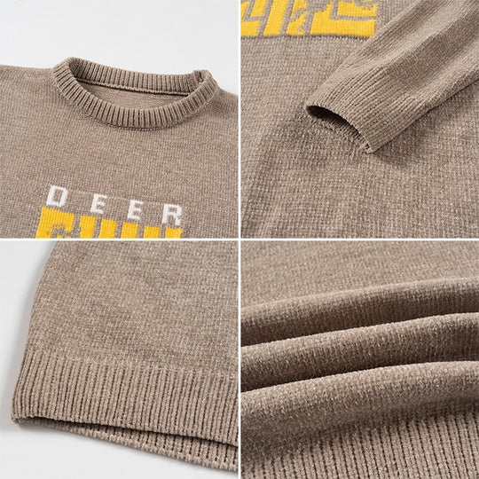 Herren Pullover mit einzigartigem Tiermotiv und hohem Tragekomfort EB