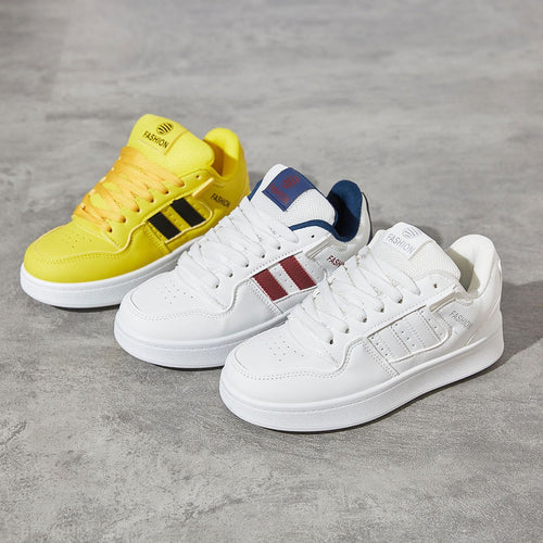 Damen Freizeitsneaker mit sportlicher Silhouette und atmungsaktiver Oberflächenstruktur EB