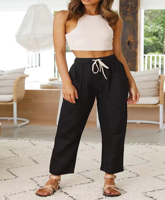 Damen luftige und bequeme Schalenshorts mit elastischem Bund EB