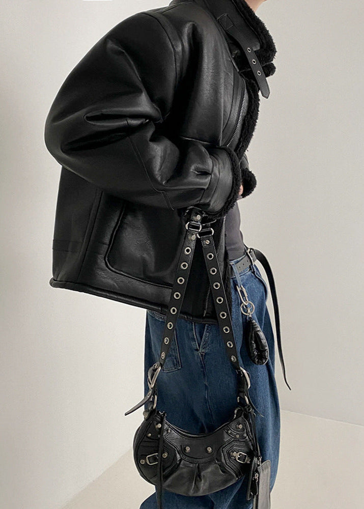 EB | Kunstleder Fliegerjacke