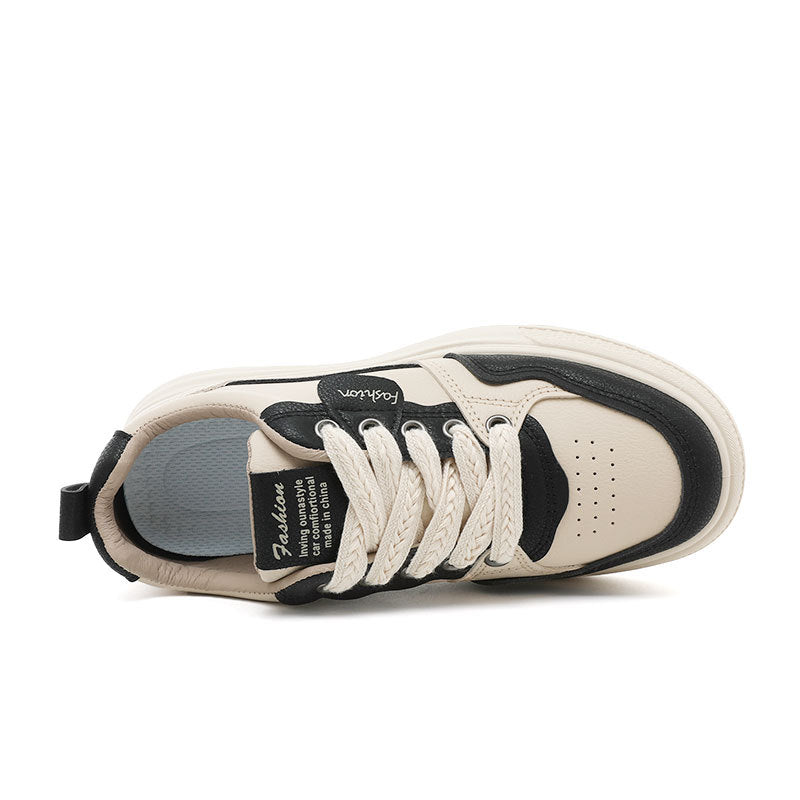 Damen modische Sneakers mit sportlicher Dämpfung und atmungsaktiver Oberflächenstruktur EB