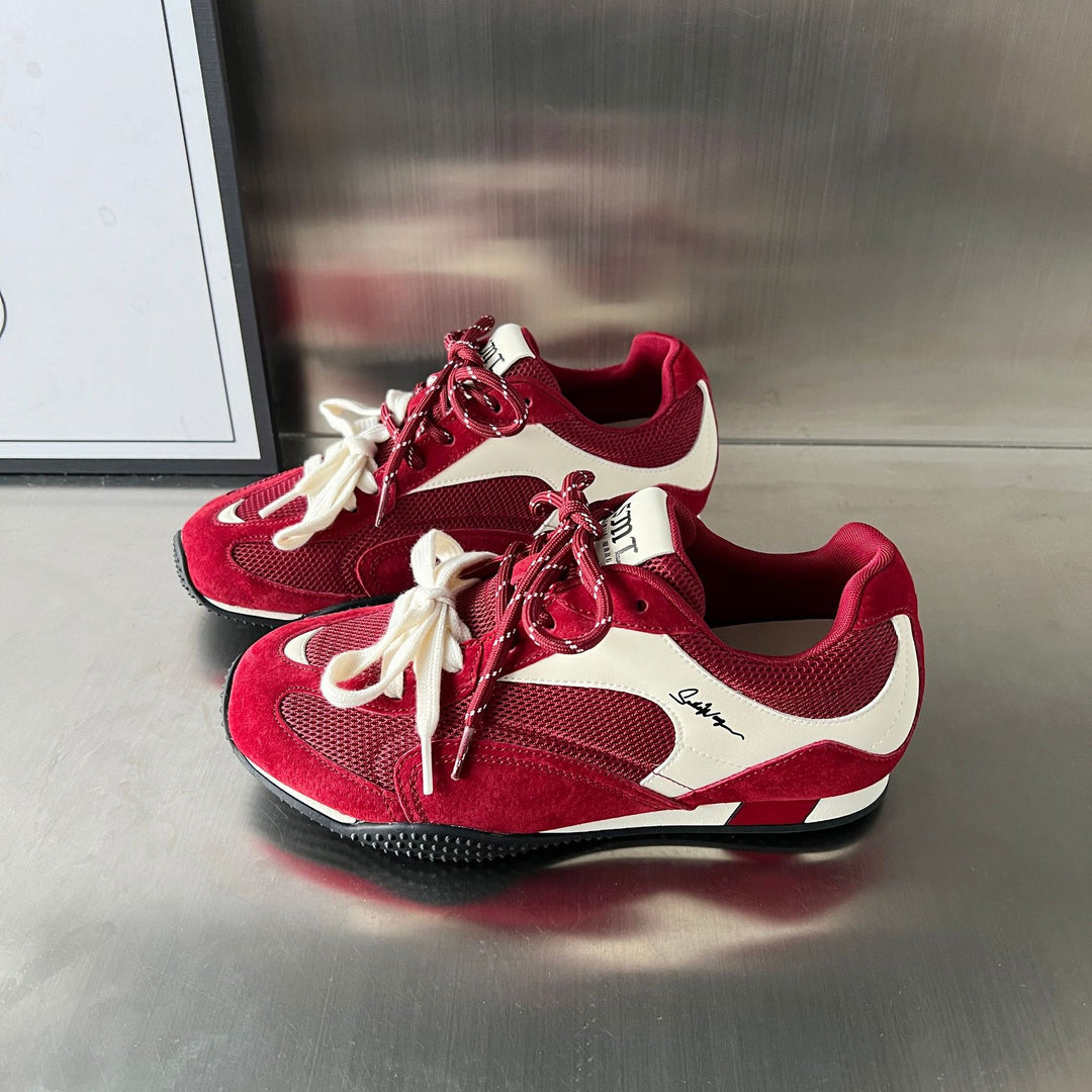 Damen Sportliche Sneakers mit atmungsaktivem Obermaterial und weicher Polsterung EB