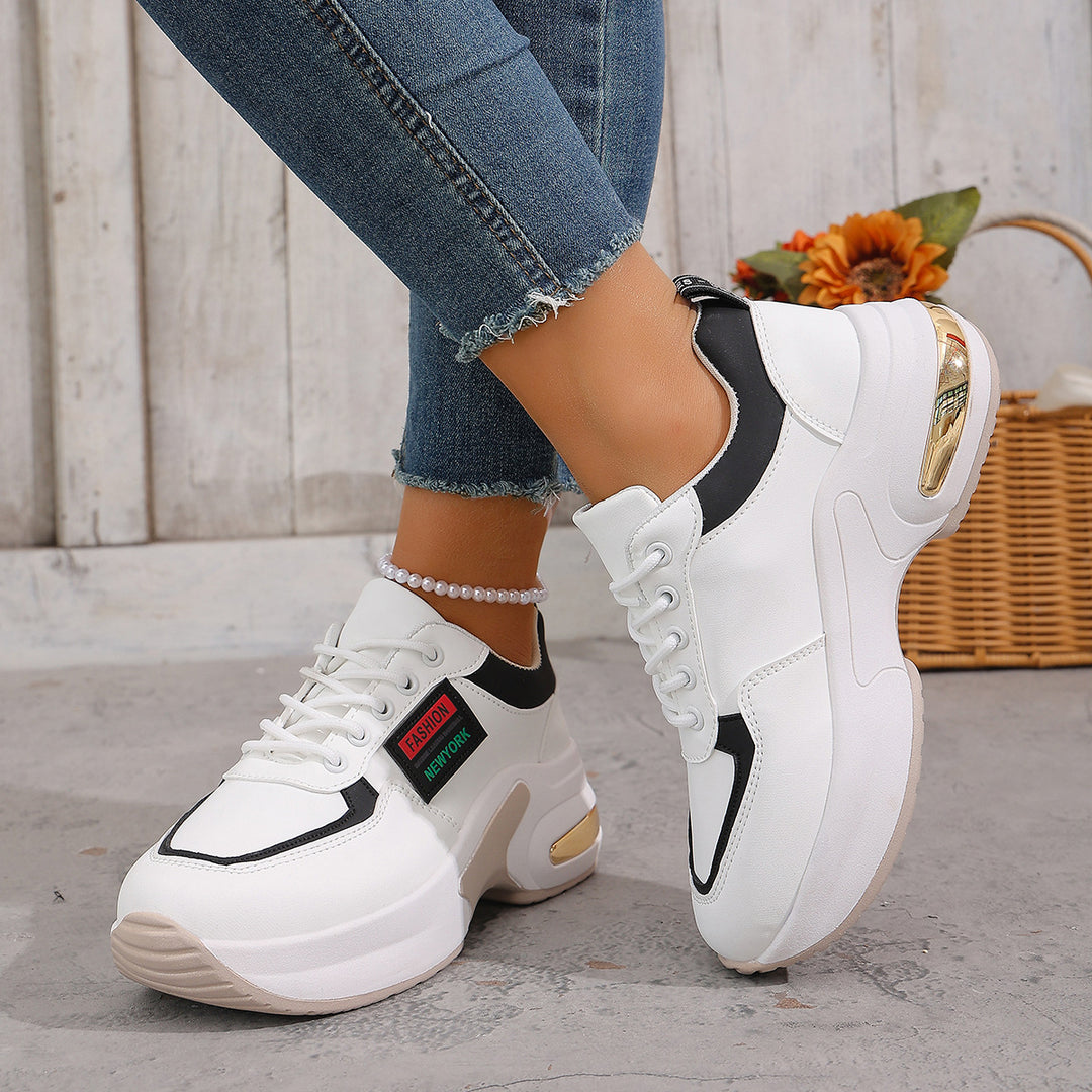 Damen Sneakers mit dämpfendem Air-Element und modernem Design EB