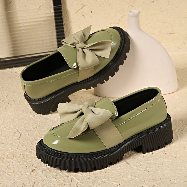 Damen Clogs mit voluminösem Schleifen-Design und rutschfester Sohle EB