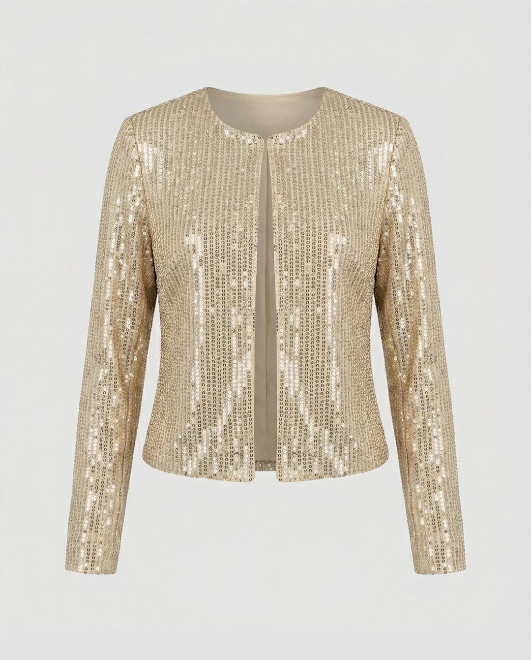Damen Strickjacke mit Glitzereffekt – EB