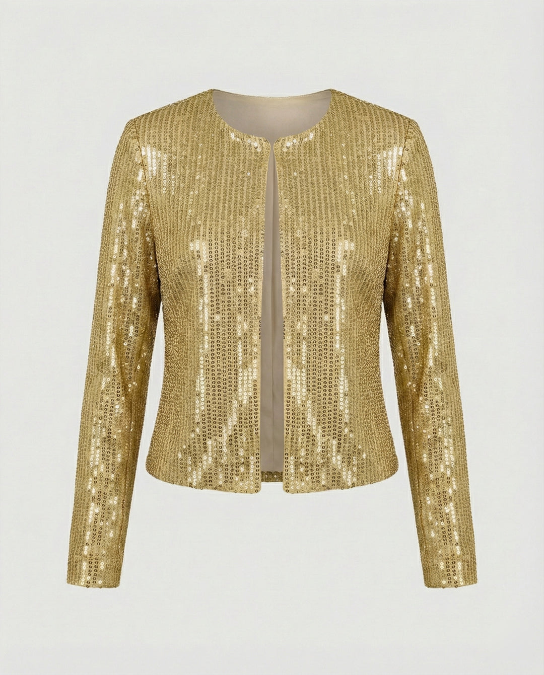 Damen Strickjacke mit Glitzereffekt – EB