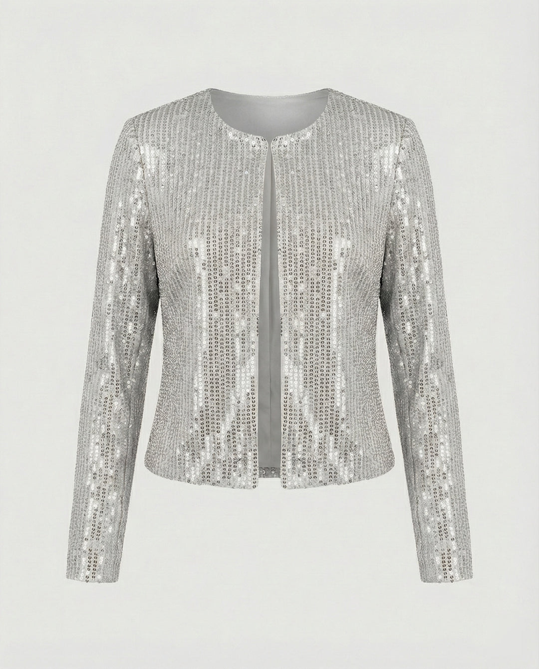 Damen Strickjacke mit Glitzereffekt – EB