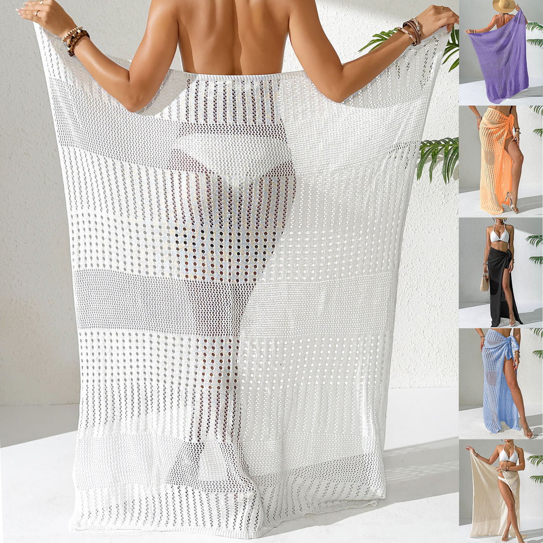Damen luftiger Häkel-Strandsarong EB