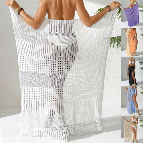 Damen luftiger Häkel-Strandsarong EB