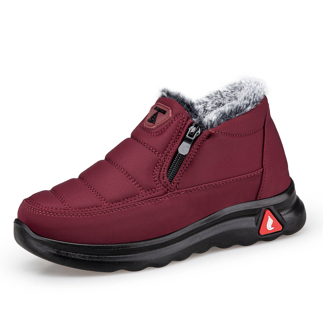 Damen Warmfutter Stiefel mit rutschfester Sohle EB