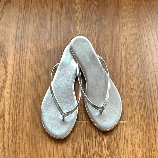 Damen Zehentrenner-Sandalen mit ergonomischem Fußbett und weichem Obermaterial EB