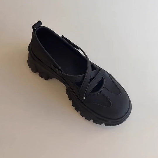 Damen Sportliche Sneaker mit vielseitigem Cross-Strap Design EB
