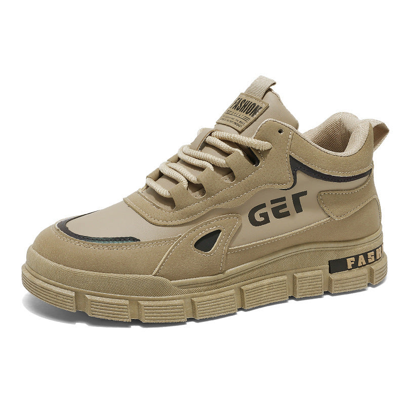 Damen Sportliche High-Top Sneakers mit atmungsaktivem Obermaterial und rutschfester Sohle EB