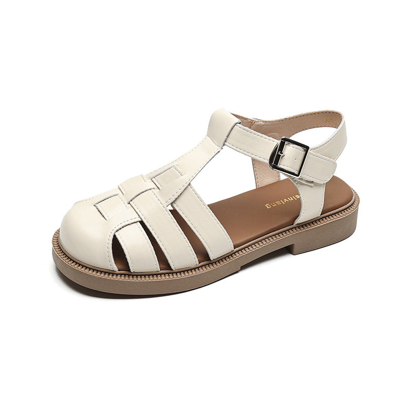 Damen Komfortable Sandalen mit modischem Riemendesign EB