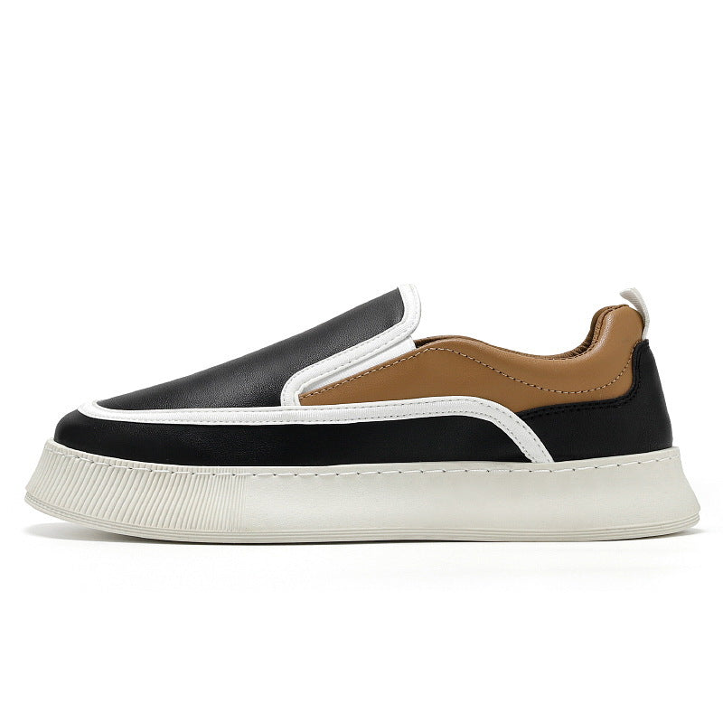 Damen Bequeme Slip-On Sneaker mit modischem Design und flexibler Laufsohle EB
