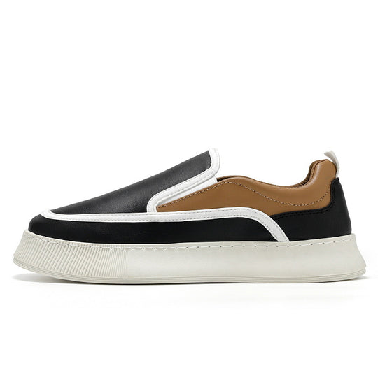Damen Bequeme Slip-On Sneaker mit modischem Design und flexibler Laufsohle EB