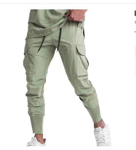 Damen Cargo-Hose mit praktischen Reißverschlusstaschen und elastischem Bund EB