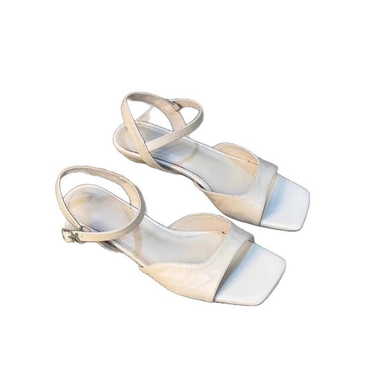 Damen modische Sling-Sandalen mit elegantem Riemen und komfortabler Sohle EB