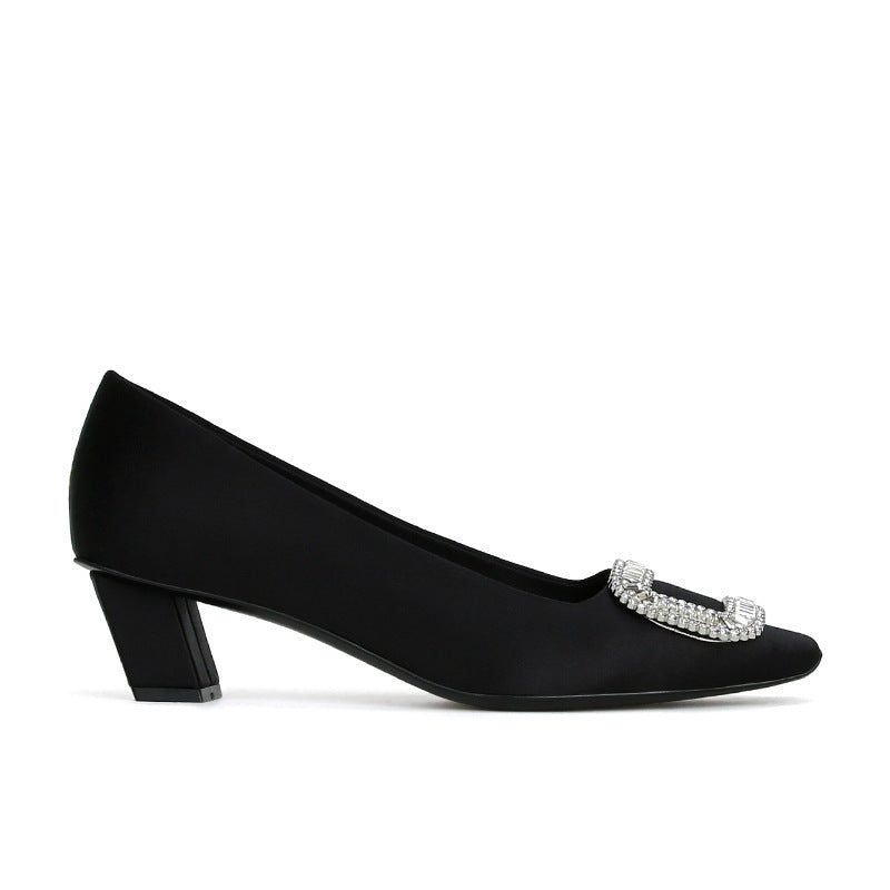 Damen Ballerinas mit funkelndem Strass EB